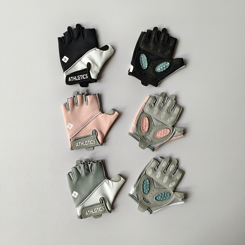 Fitness Women's Half Finger Gl - Cycling Glove Padded บทวิจารณ์และราคา