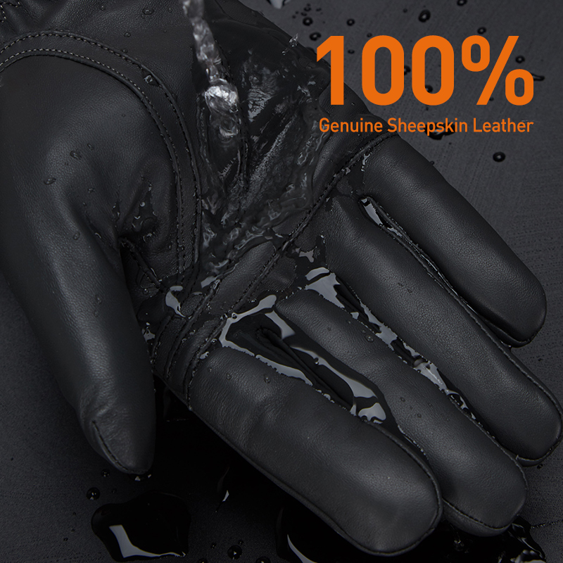 BISON DENIM Genuine Sheepskin  - Leather Driving Glove บทวิจารณ์และราคา