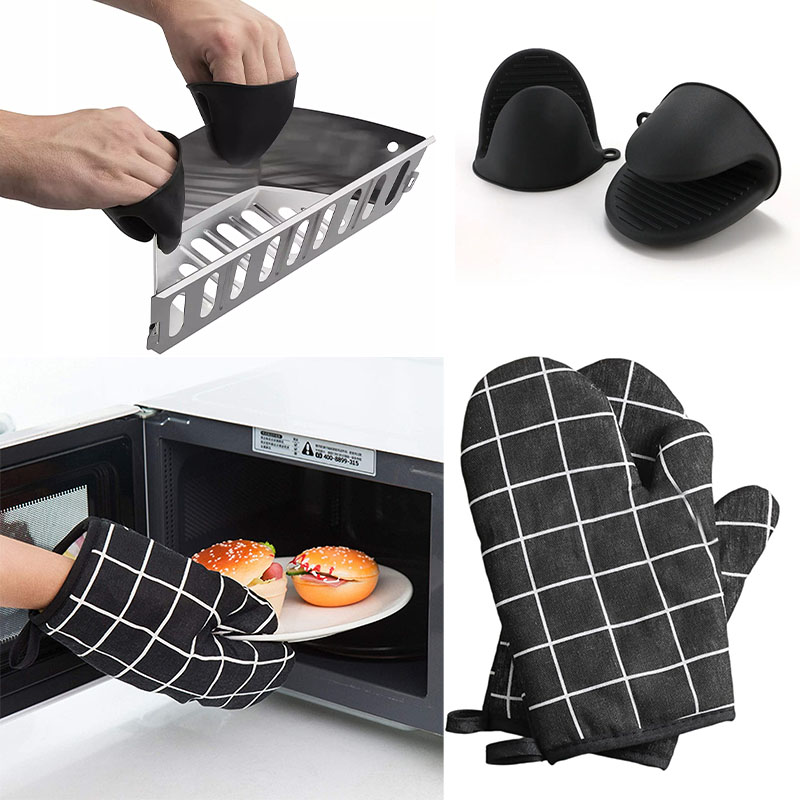 Silicone Heat Resistant Pinch  - Oven Mitt Silicone บทวิจารณ์และราคา