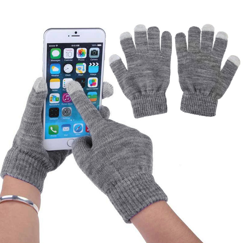 1 Pair Unisex Winter Warm Capa - Touchscreen Glove Capacitive บทวิจารณ์และราคา