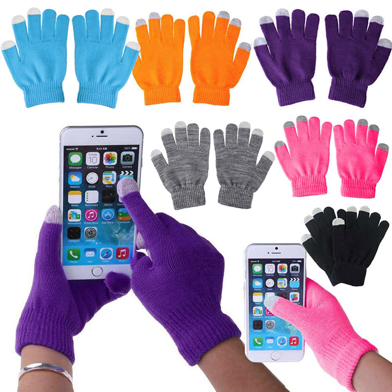 1 Pair Unisex Winter Warm Capa - Touchscreen Glove Capacitive บทวิจารณ์และราคา
