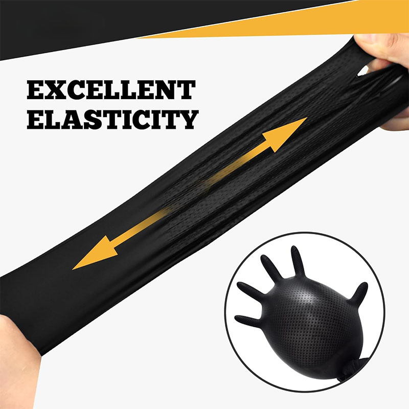 2-100PCS 8mil Heavy Duty Indus - Nitrile Mechanic Glove บทวิจารณ์และราคา