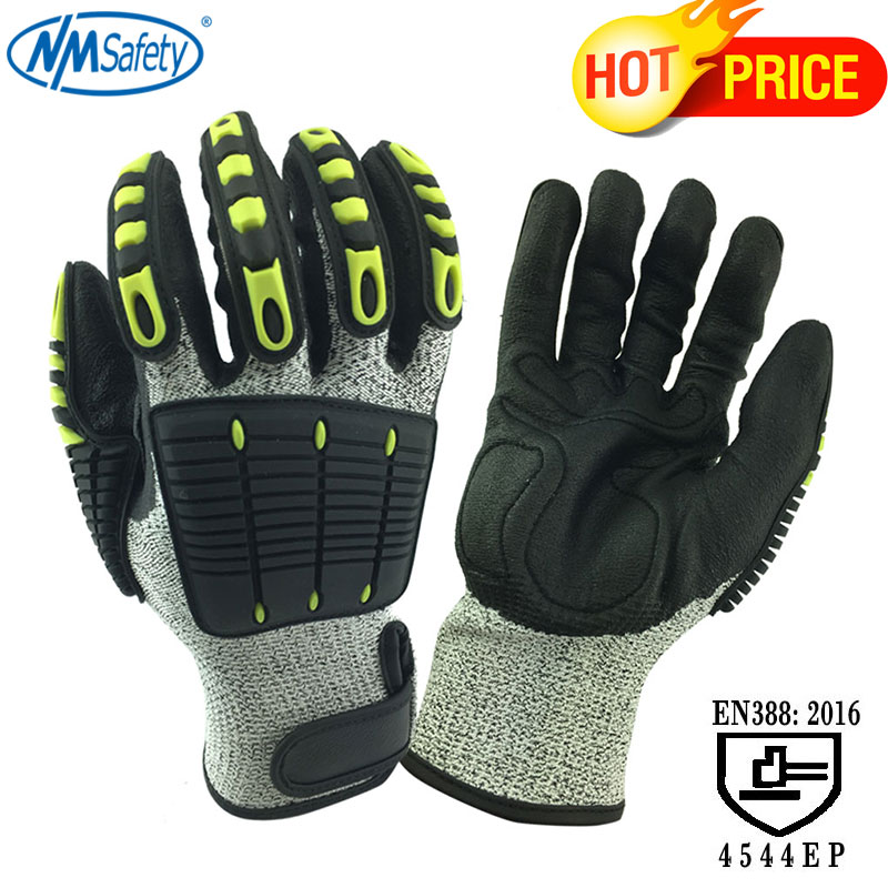 NMSafety Anti Vibration Safety - Work Glove Impact บทวิจารณ์และราคา