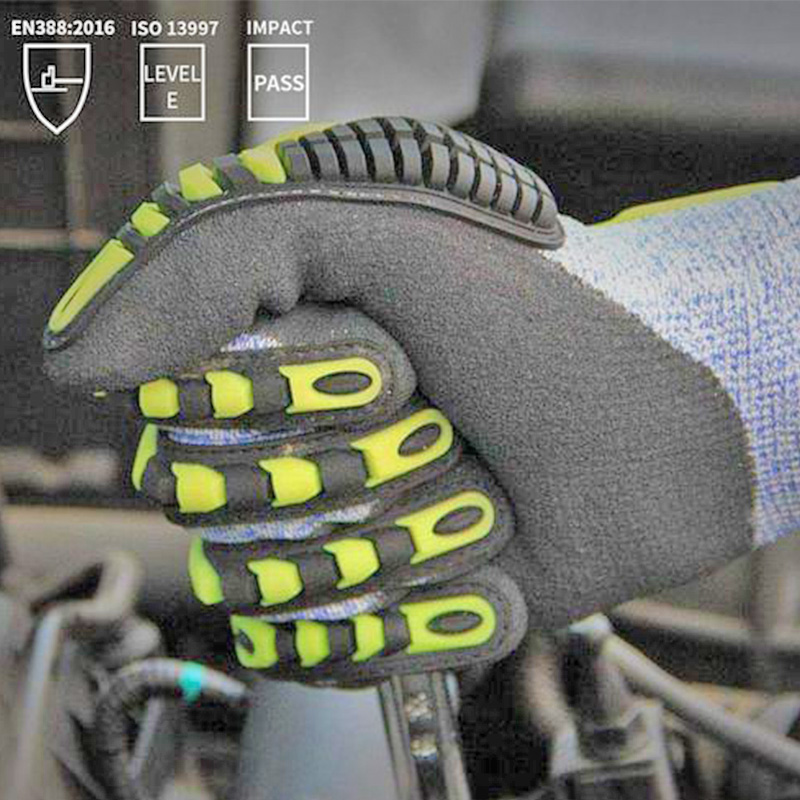 NMSafety Anti Vibration Safety - Work Glove Impact บทวิจารณ์และราคา