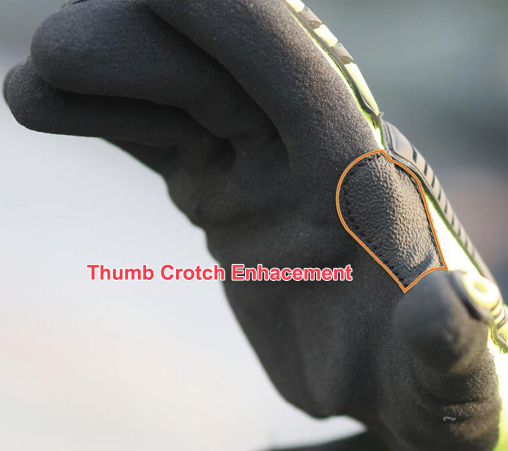 NMSafety High Quality Gloves S - Work Glove Impact บทวิจารณ์และราคา