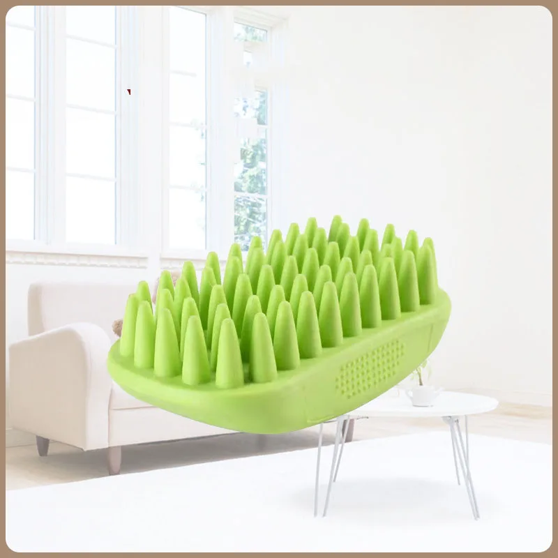 Pet Bath Brush Rubber Comb Hai - Rubber Glove Cleaning บทวิจารณ์และราคา