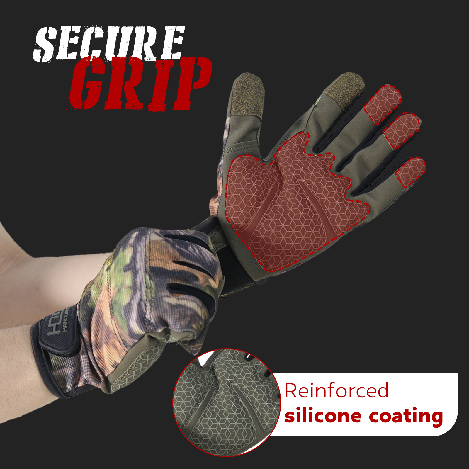 Handlandy Stock Full Finger Ca - Work Glove Impact บทวิจารณ์และราคา