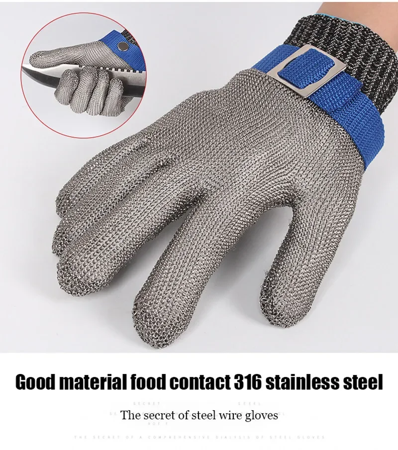 Cut Resistant Stainless Steel  - Cut Resistant Glove บทวิจารณ์และราคา
