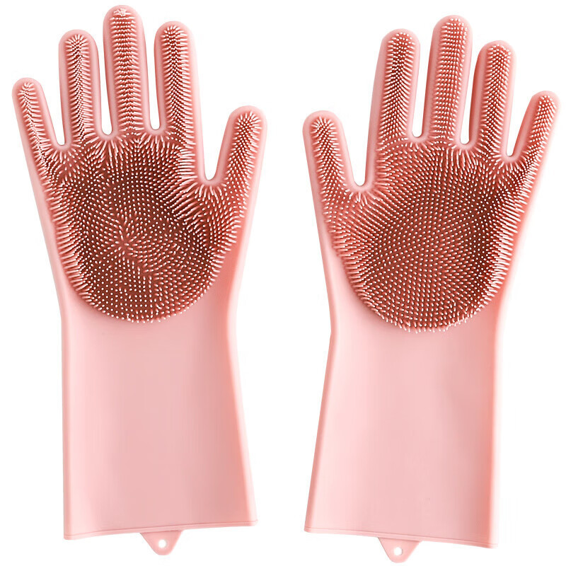 Silicone Dishwashing Gloves, M - Dish Glove Rubber บทวิจารณ์และราคา