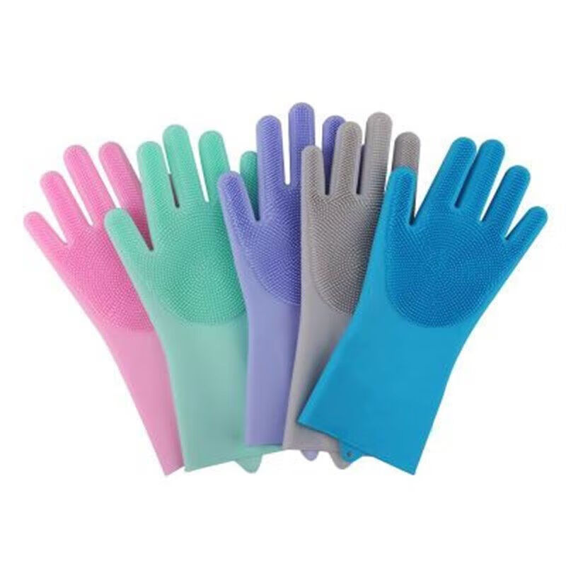 Silicone Dishwashing Gloves, M - Dish Glove Rubber บทวิจารณ์และราคา