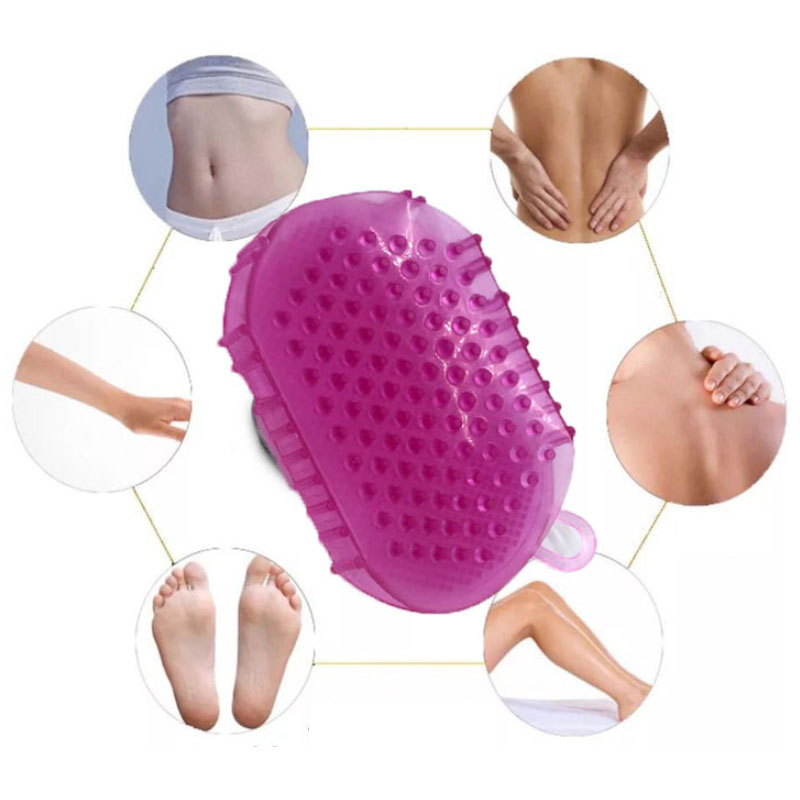 New Silicone Massage Scrub Glo - Rubber Glove Cleaning บทวิจารณ์และราคา