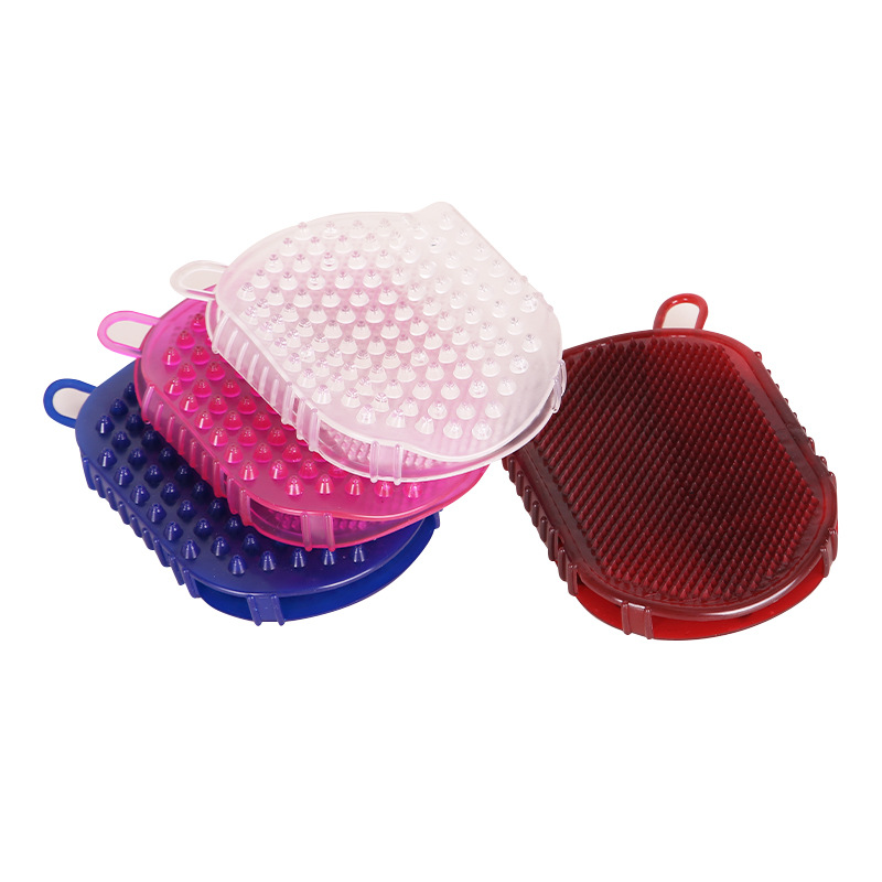 New Silicone Massage Scrub Glo - Rubber Glove Cleaning บทวิจารณ์และราคา