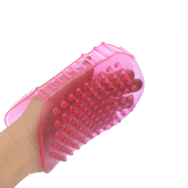 New Silicone Massage Scrub Glo - Rubber Glove Cleaning บทวิจารณ์และราคา