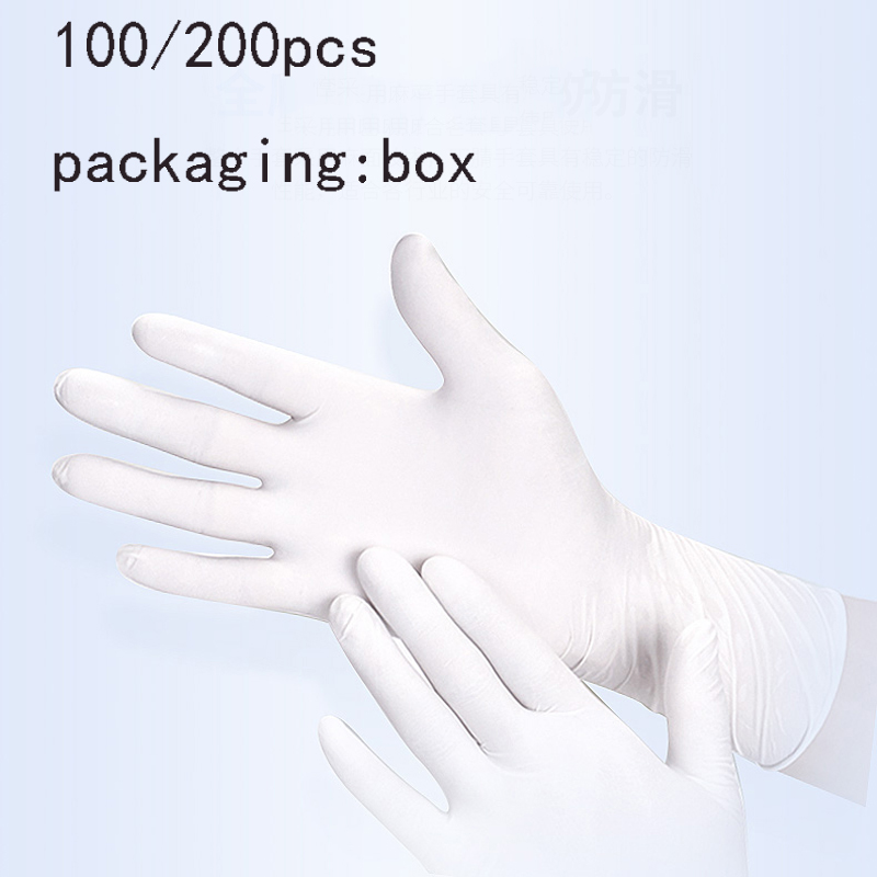 S/M/L/XL White Disposable Nitr - Dish Glove Rubber บทวิจารณ์และราคา