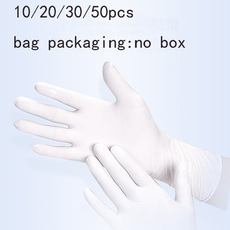 S/M/L/XL White Disposable Nitr - Dish Glove Rubber บทวิจารณ์และราคา