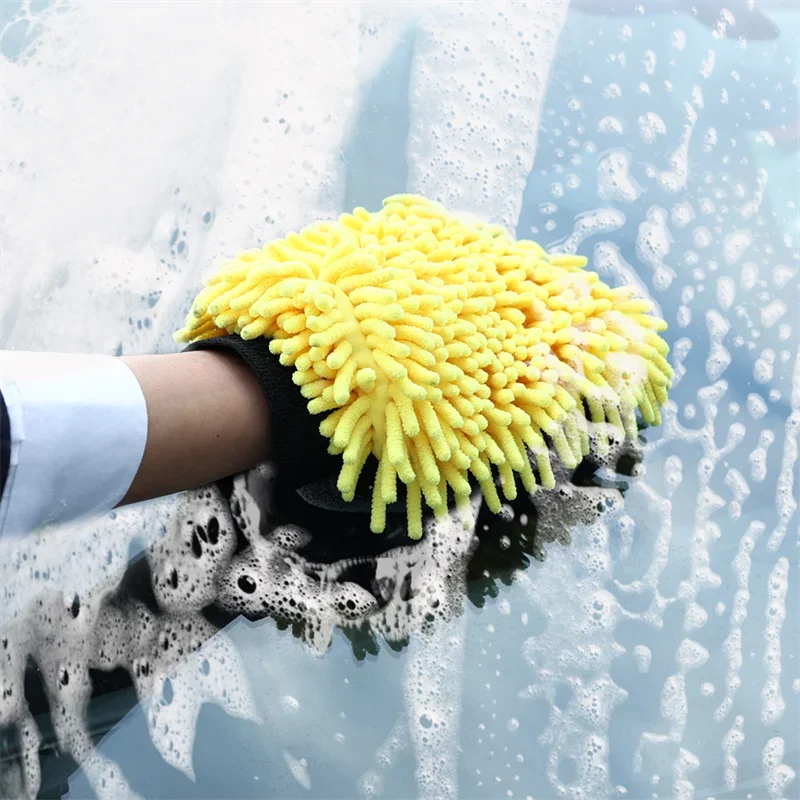 1/5pcs Car Washing Gloves Wate - Gardening Glove Waterproof บทวิจารณ์และราคา