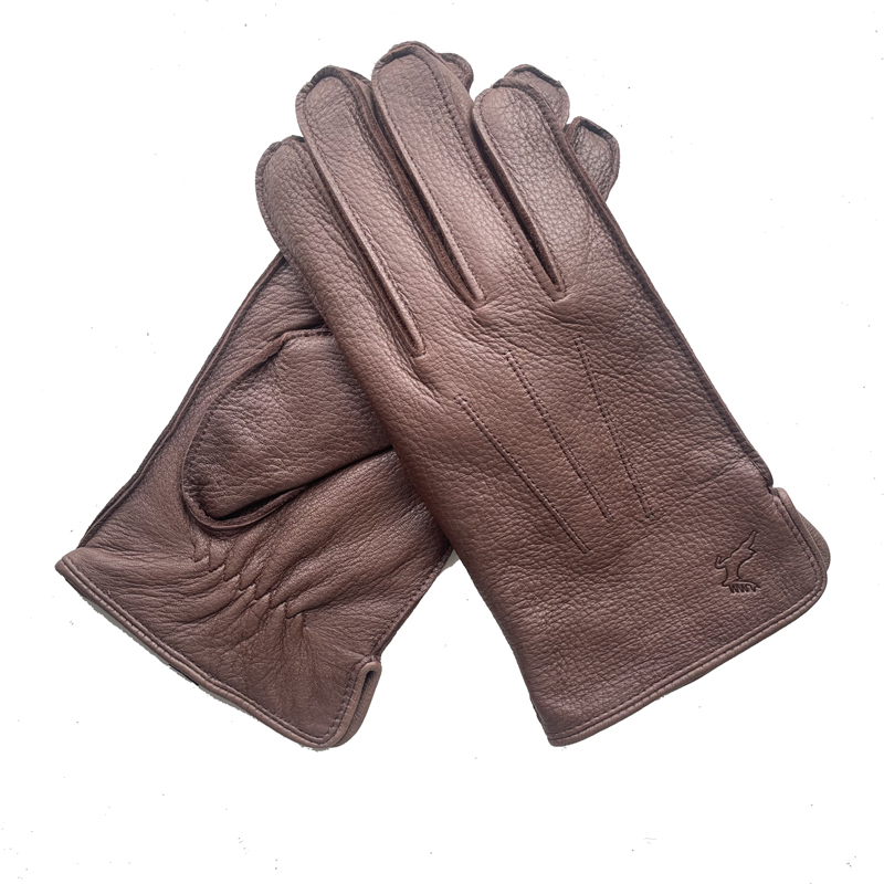 High Grade Man Deerskin Leathe - Wool Glove Lined บทวิจารณ์และราคา