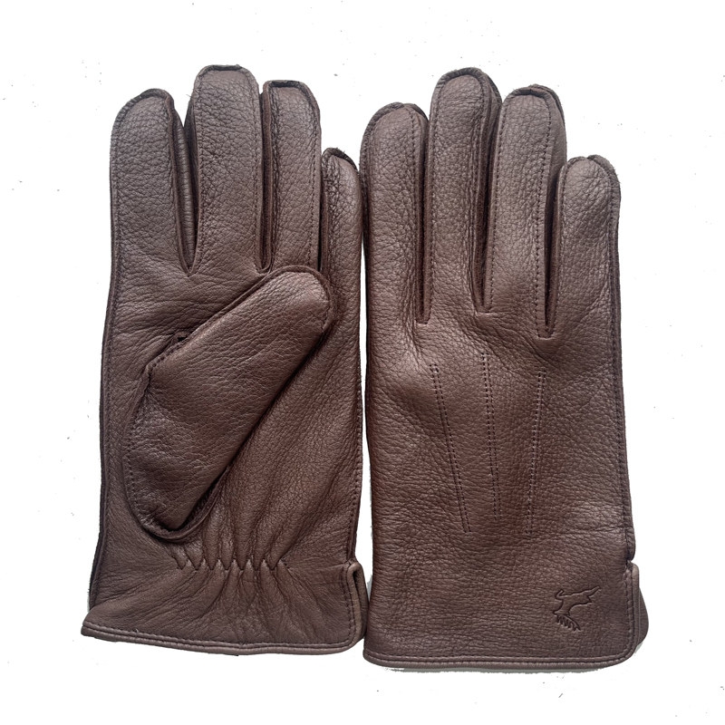 High Grade Man Deerskin Leathe - Wool Glove Lined บทวิจารณ์และราคา