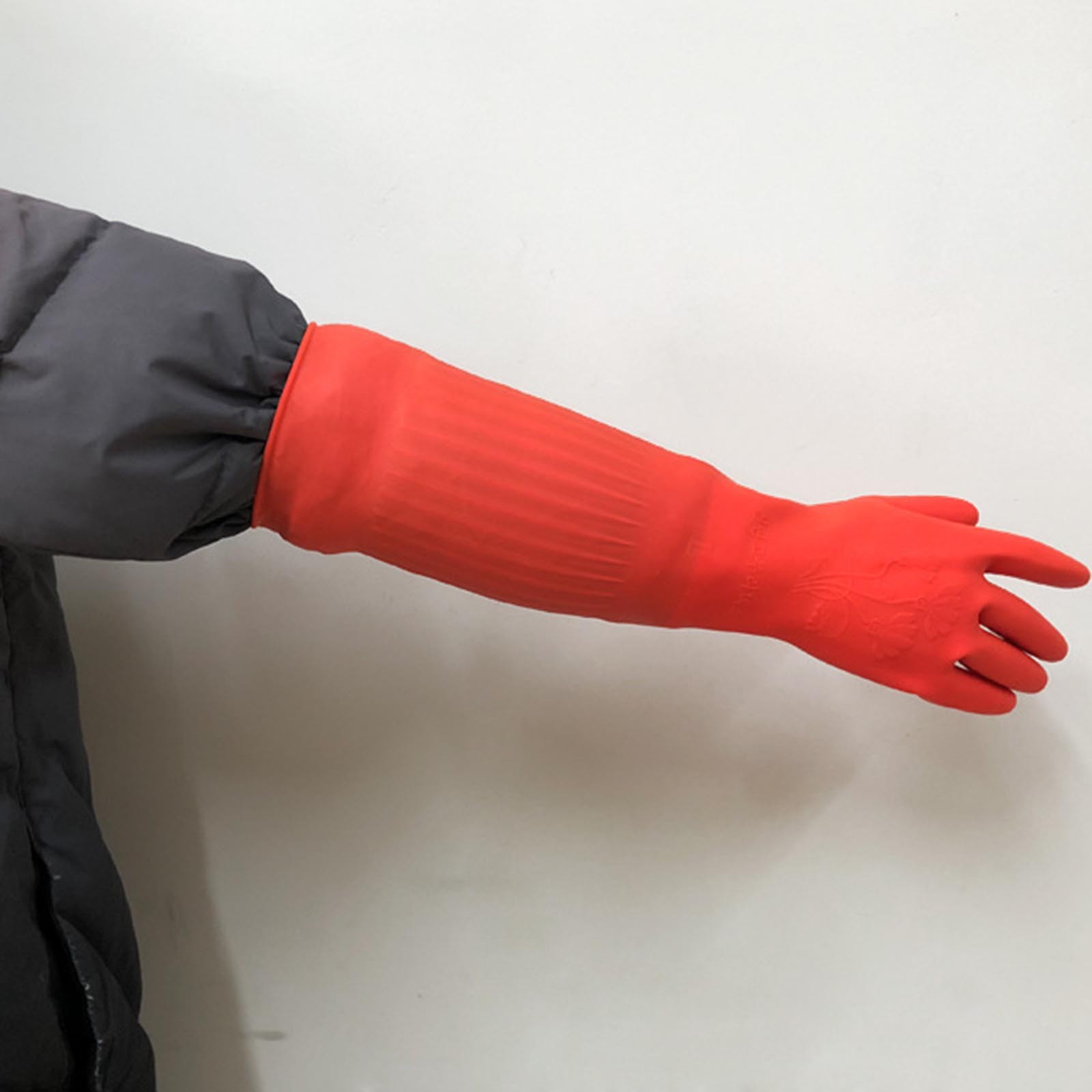 1pair Flexible Comfortable Rub - Dish Glove Rubber บทวิจารณ์และราคา