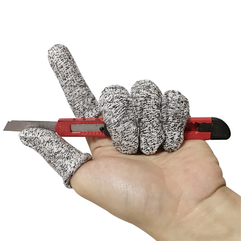 5pcs!  Anti-cut Finger Cots Le - Cut Resistant Glove บทวิจารณ์และราคา