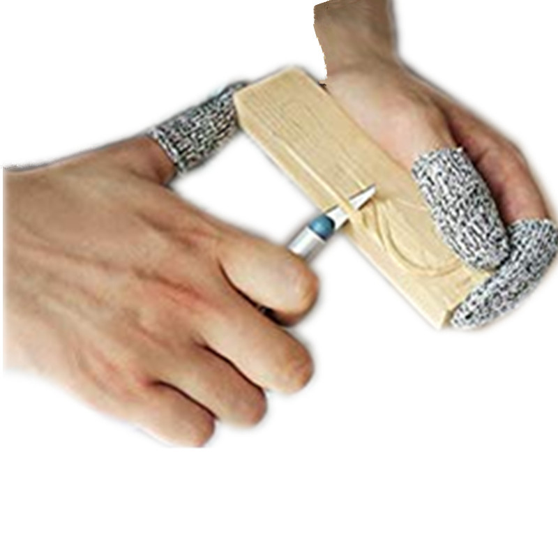 5pcs!  Anti-cut Finger Cots Le - Cut Resistant Glove บทวิจารณ์และราคา