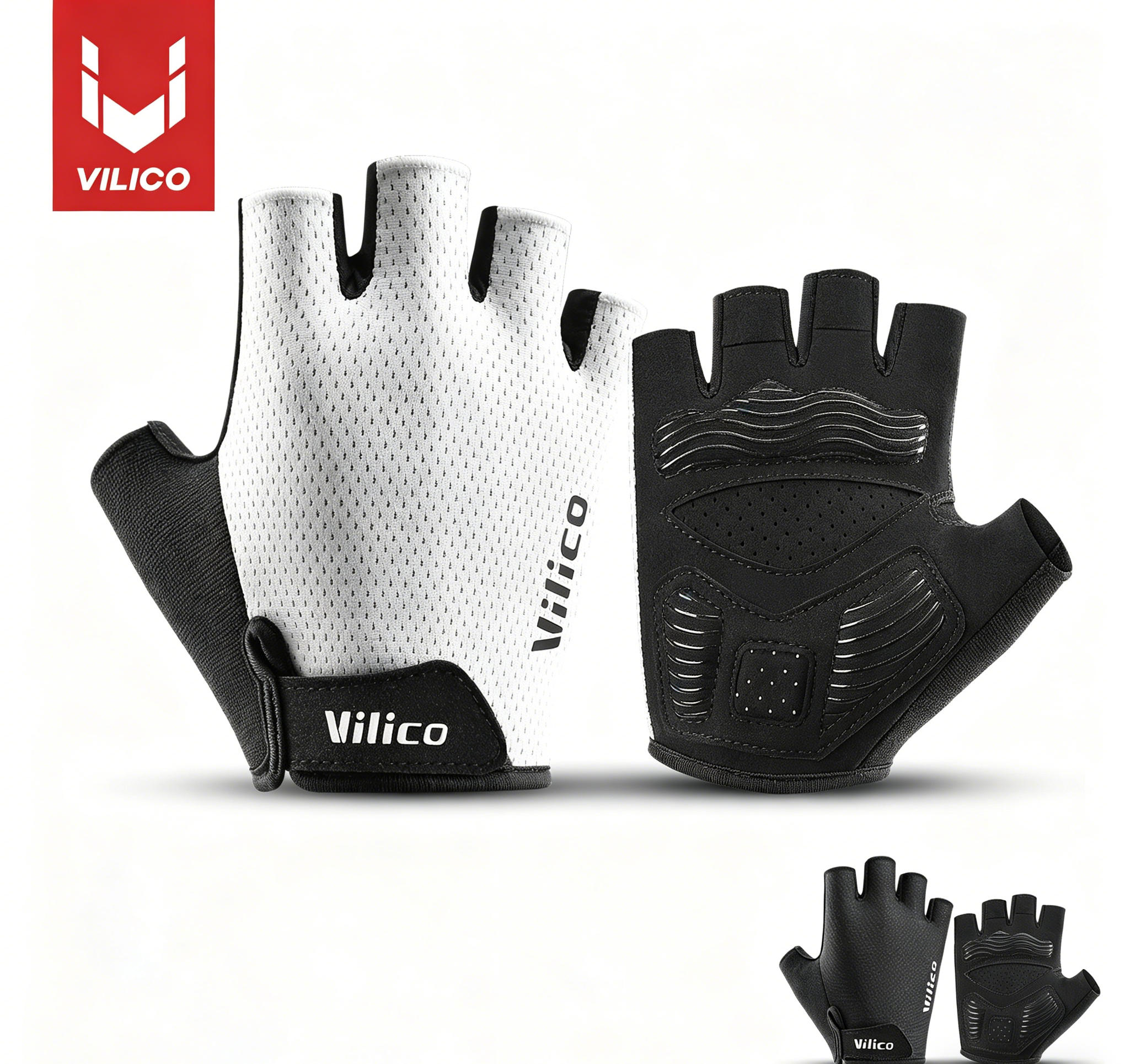 VILICO Breathable Half Finger  - Workout Glove Gym บทวิจารณ์และราคา