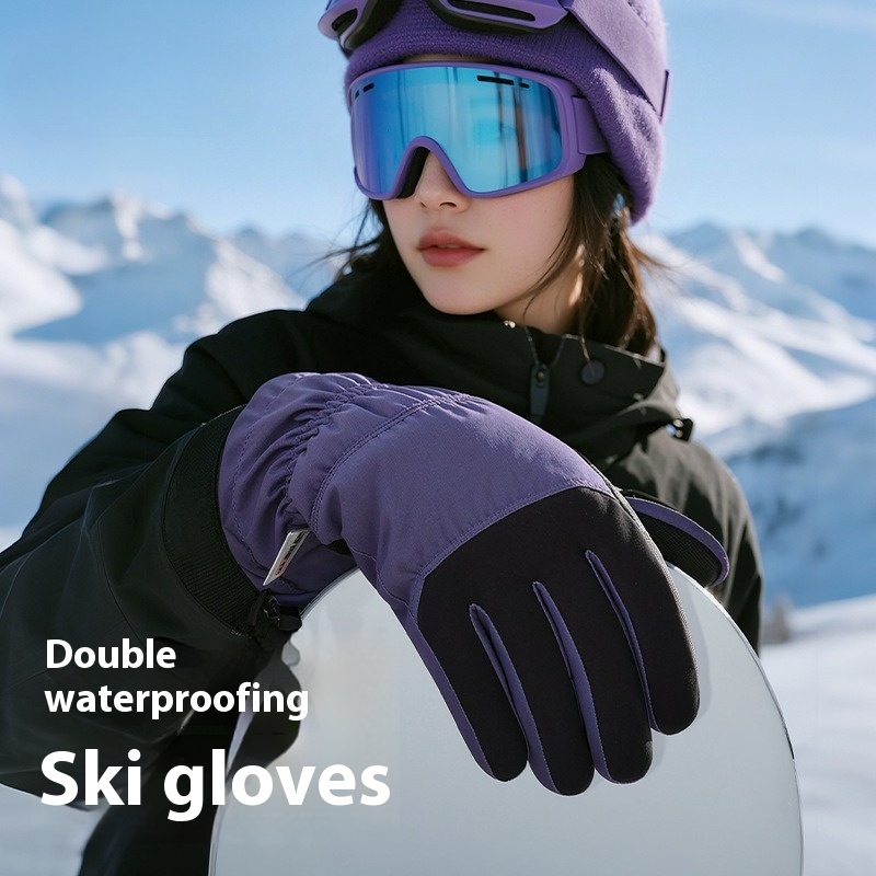 New Winter Thermal Gloves Skii - Winter Glove Insulated บทวิจารณ์และราคา