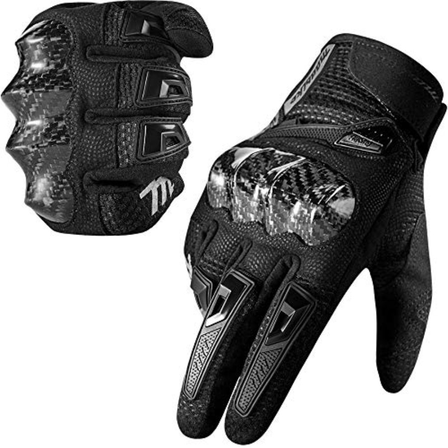 Motorcycle Gloves Touchscreen  - Motorcycle Glove Knuckle บทวิจารณ์และราคา
