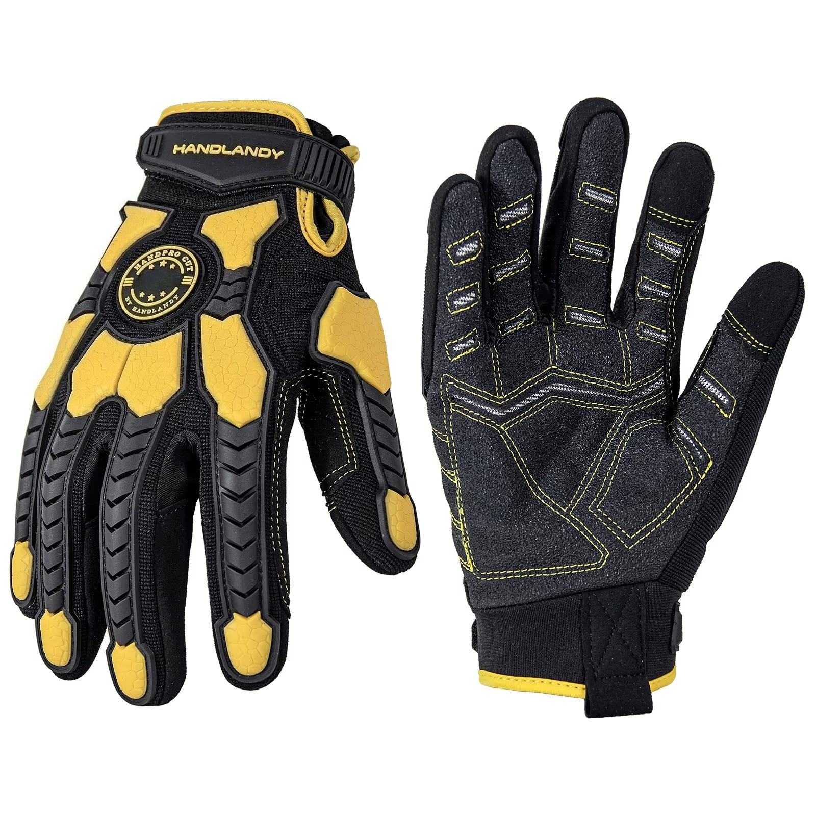 PVC Reinforced Impact Protecti - Work Glove Impact บทวิจารณ์และราคา