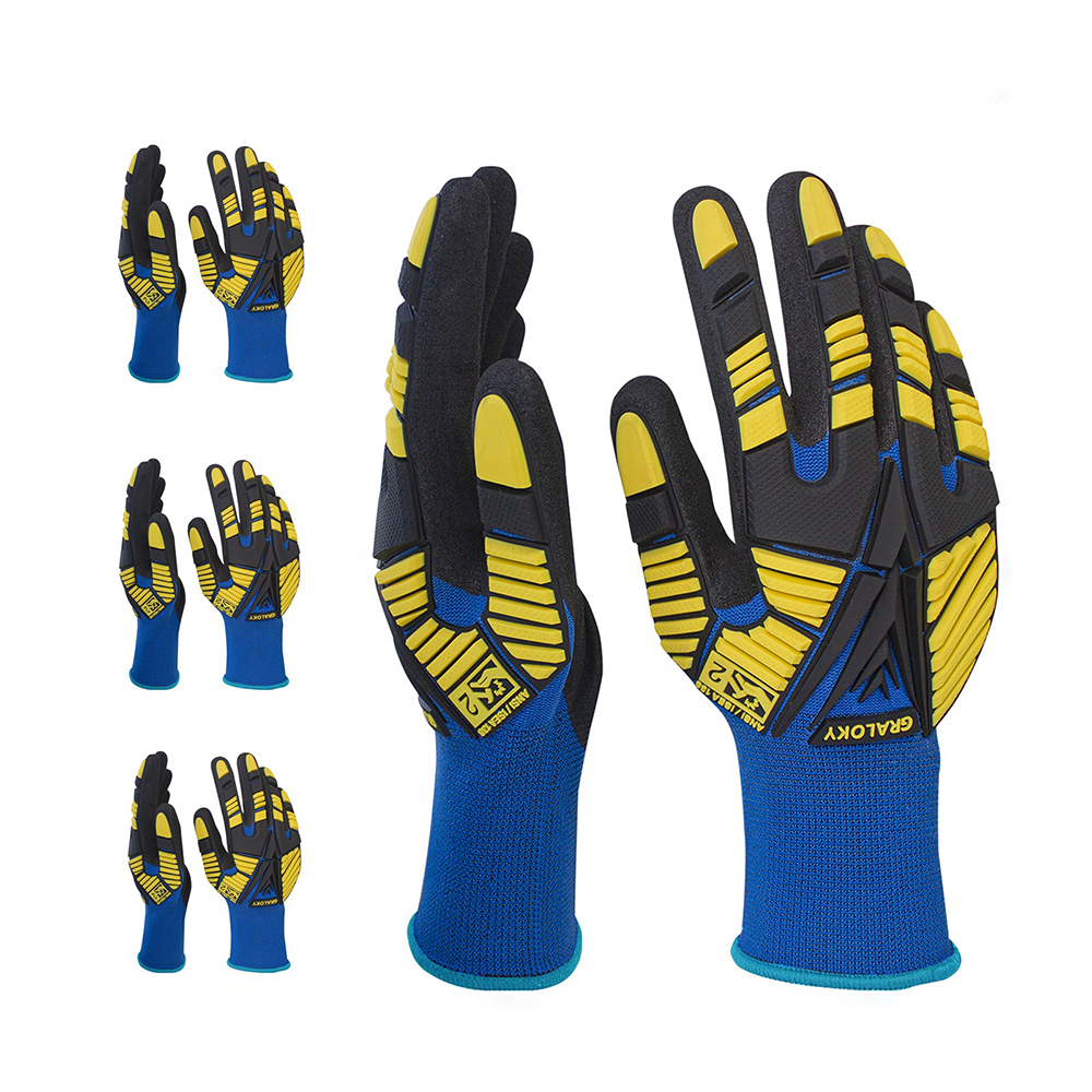 ANSI Level 2 Impact Resistant  - Work Glove Impact บทวิจารณ์และราคา