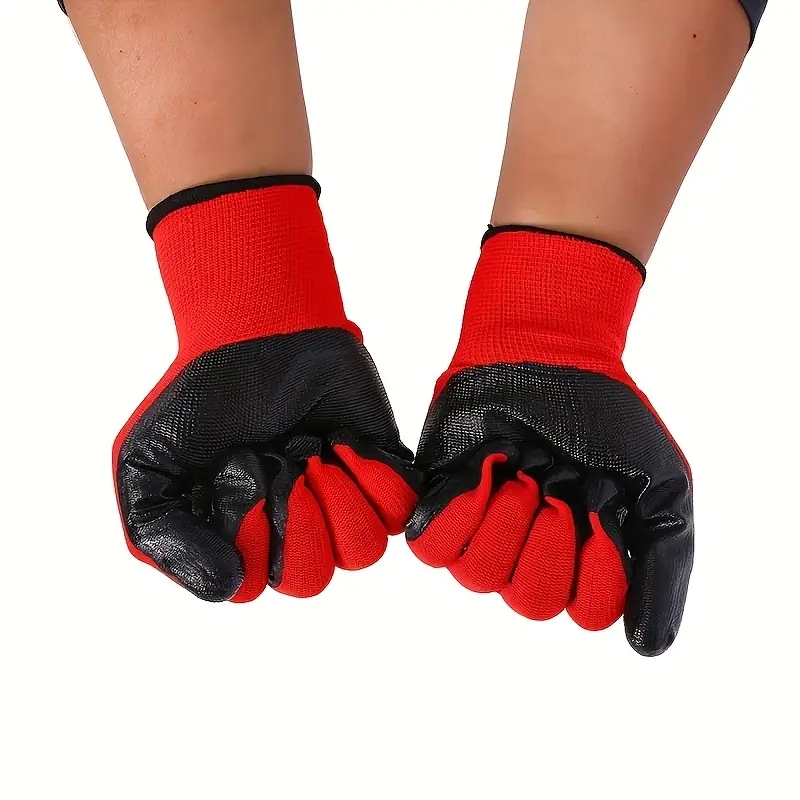 20PCS Nitrile Coated Safety Wo - Nitrile Mechanic Glove บทวิจารณ์และราคา