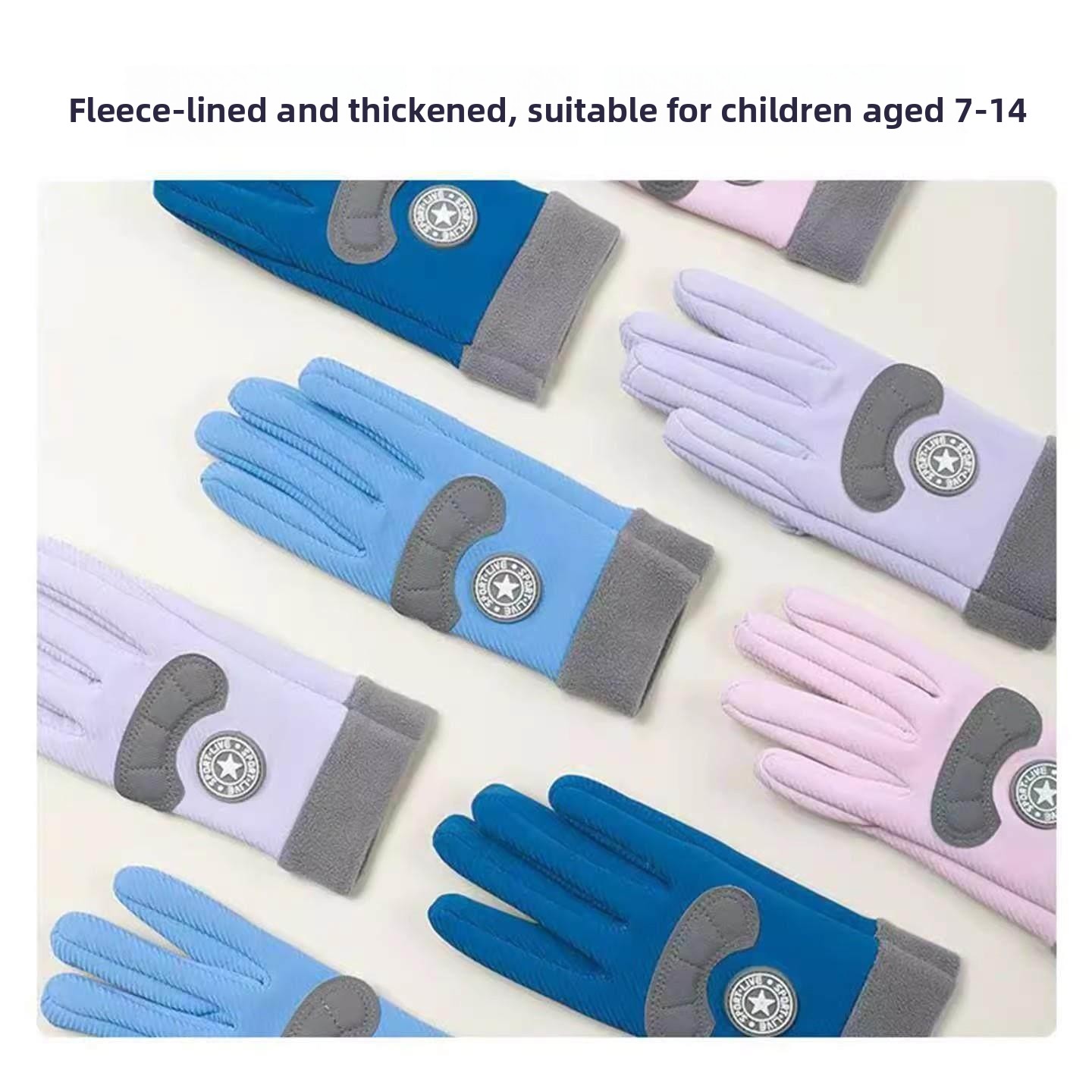 Children's Ski Gloves Winter W - Winter Glove Insulated บทวิจารณ์และราคา