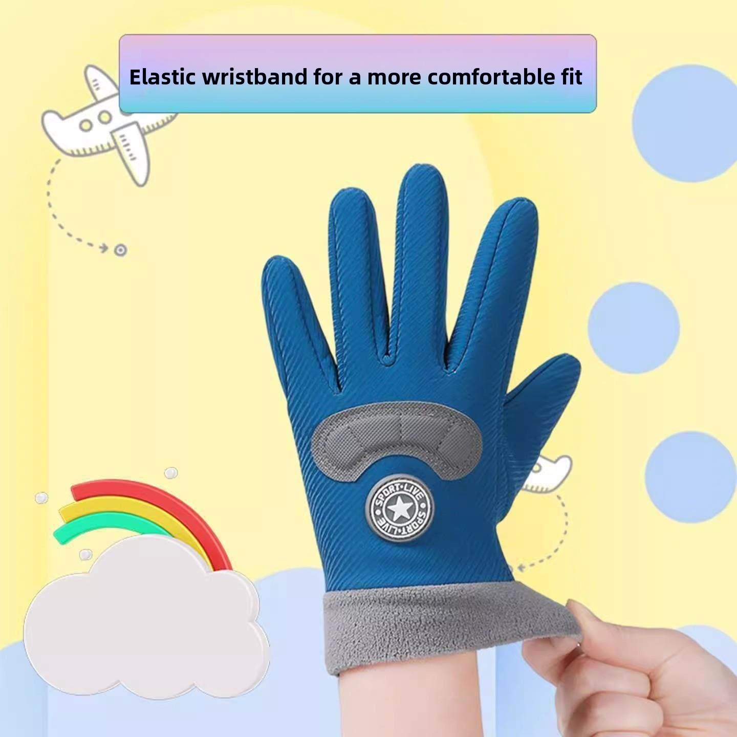 Children's Ski Gloves Winter W - Winter Glove Insulated บทวิจารณ์และราคา