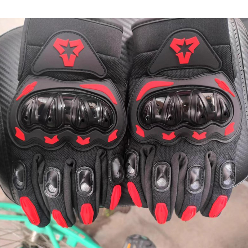 Touch Full-Finger Motorcycle R - Motorcycle Glove Knuckle บทวิจารณ์และราคา