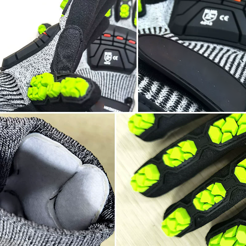 HPPE anti-cutting gloves, TPR  - Cut Resistant Glove บทวิจารณ์และราคา