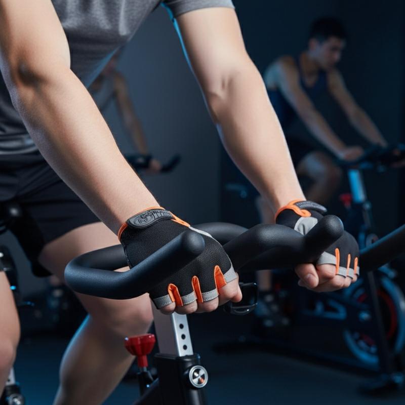 Bike Gloves Half Finger Breath - Cycling Glove Padded บทวิจารณ์และราคา