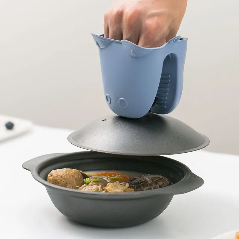 Thickened High-Temperature Res - Oven Mitt Silicone บทวิจารณ์และราคา