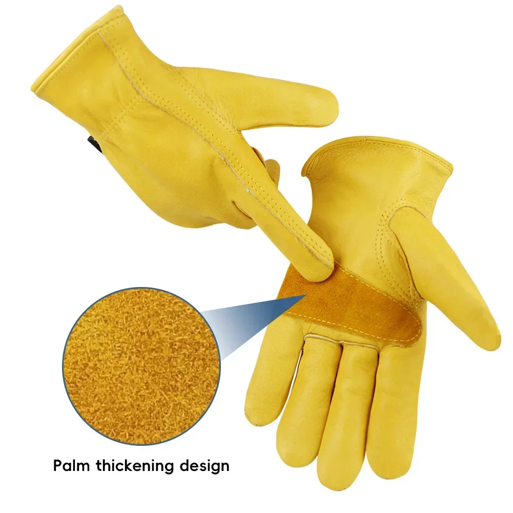 Leather Work Safe Gloves for G - Leather Driving Glove บทวิจารณ์และราคา