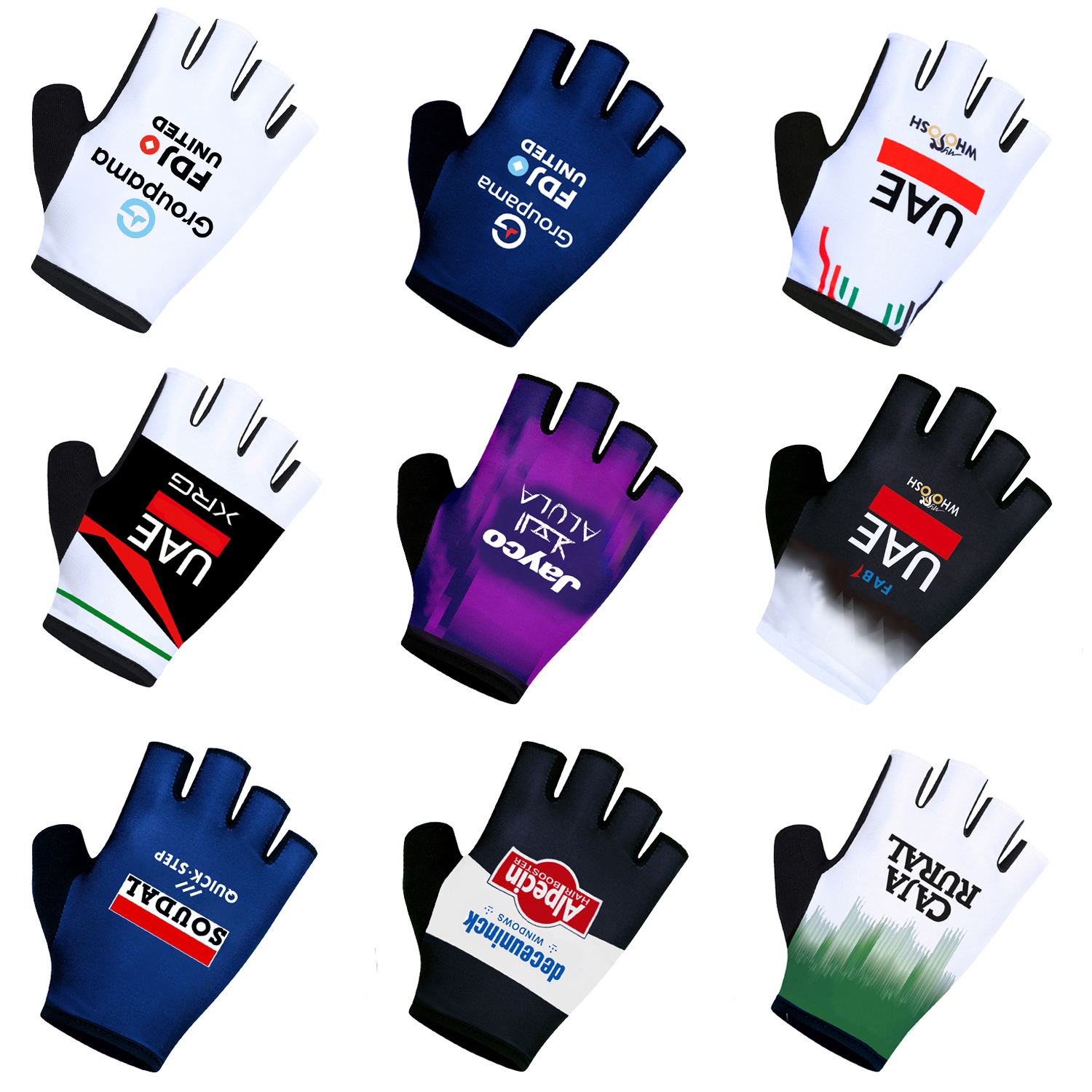 2026 UAE Team Cycling Gloves F - Workout Glove Gym บทวิจารณ์และราคา