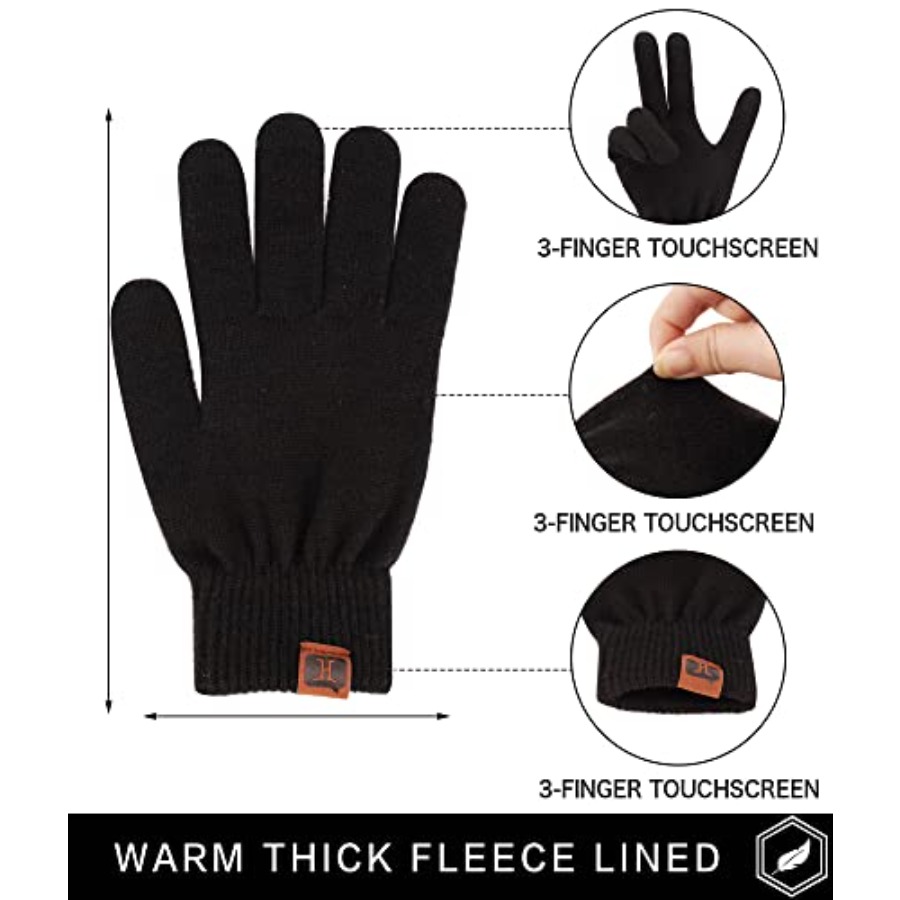 Women's Winter Touchscreen Woo - Wool Glove Lined บทวิจารณ์และราคา