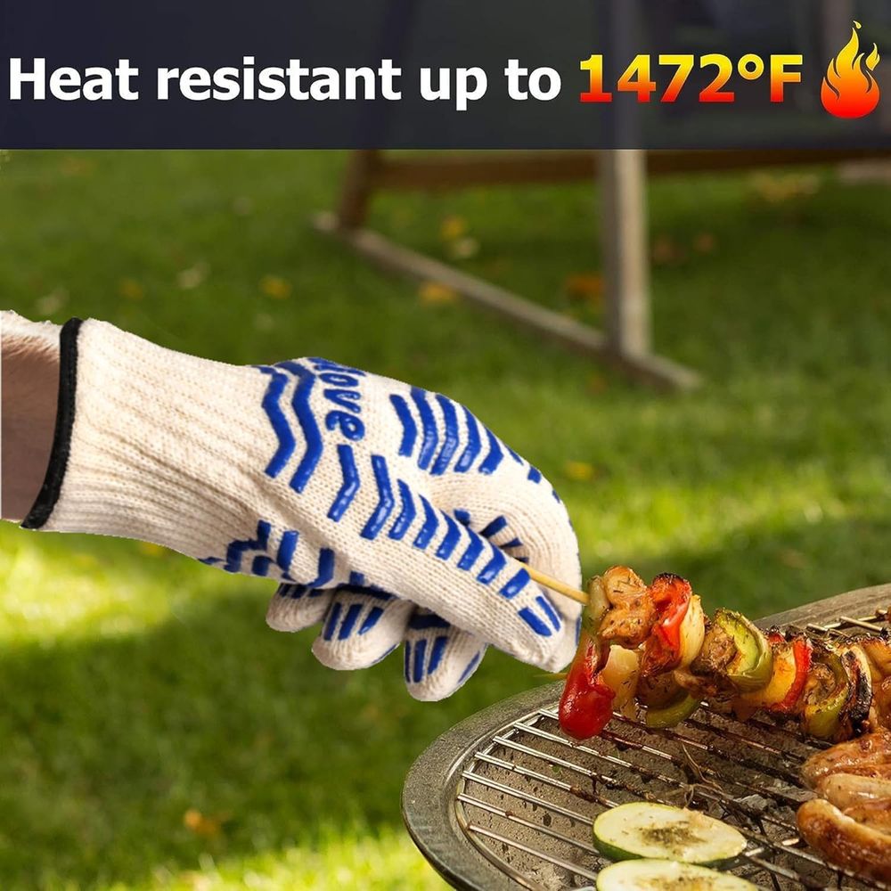 Heat Resistant Oven Gloves - B - Heat Resistant Glove บทวิจารณ์และราคา