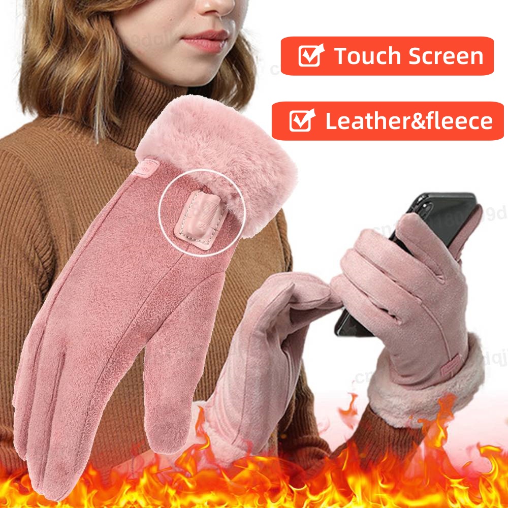USB Electric Heated Gloves Out - Ski Glove Waterproof บทวิจารณ์และราคา
