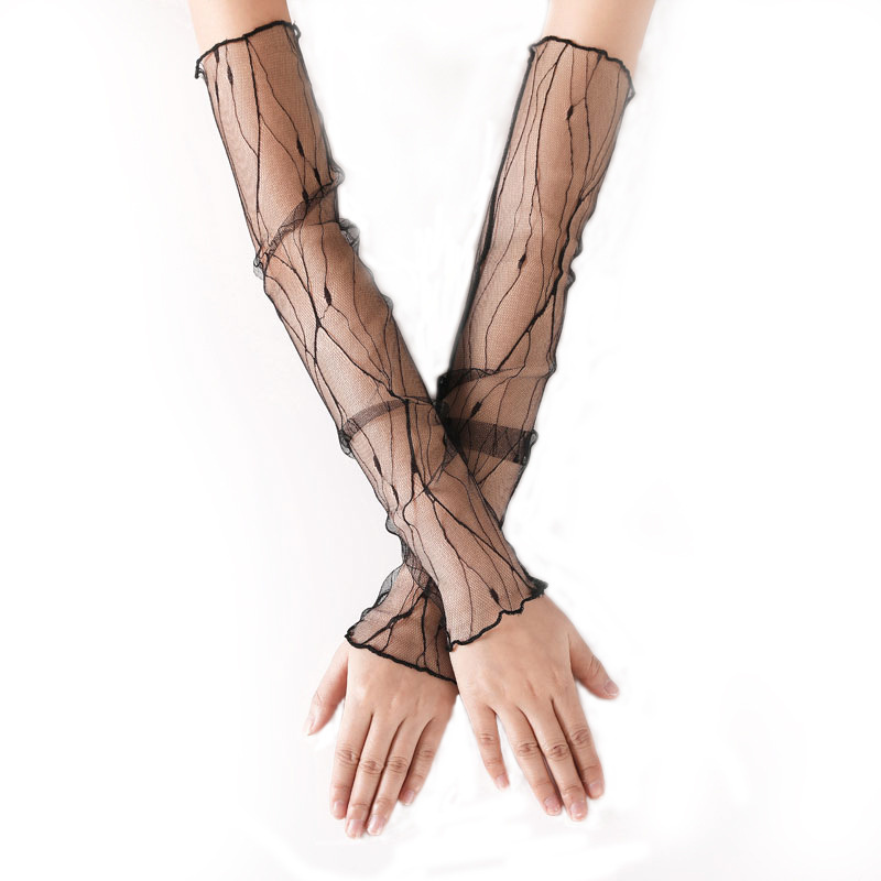 Mesh ice sleeve women summer l - Cycling Glove Padded บทวิจารณ์และราคา