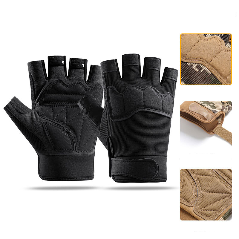 Cycling Tactical Gloves Men Wo - Cycling Glove Padded บทวิจารณ์และราคา