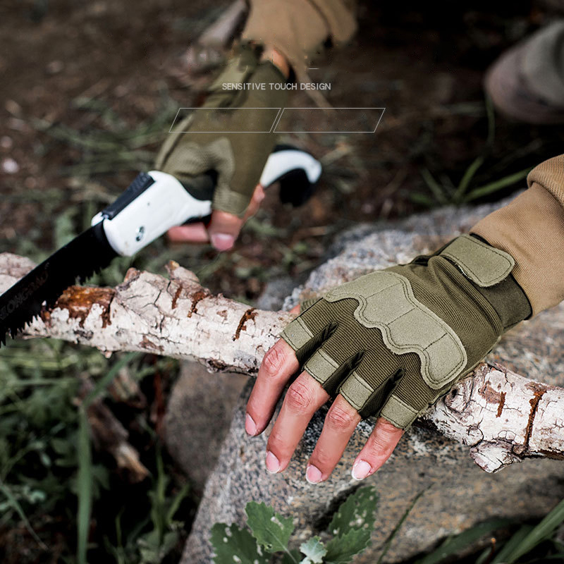 Cycling Tactical Gloves Men Wo - Cycling Glove Padded บทวิจารณ์และราคา