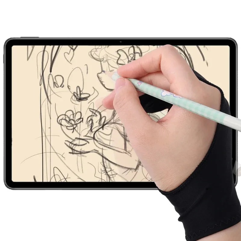 Drawing Glove Palm Rejection T - Touchscreen Glove Capacitive บทวิจารณ์และราคา