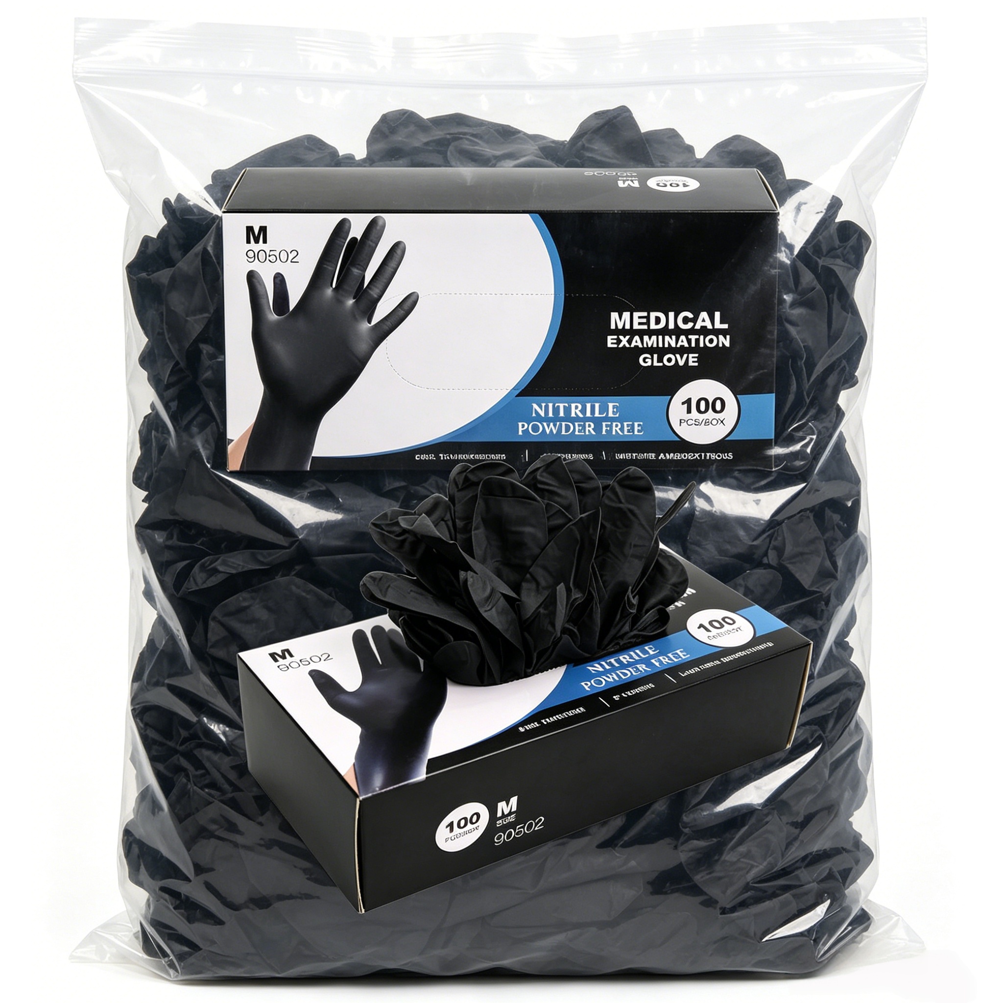 Black Nitrile Gloves Disposabl - Nitrile Mechanic Glove บทวิจารณ์และราคา