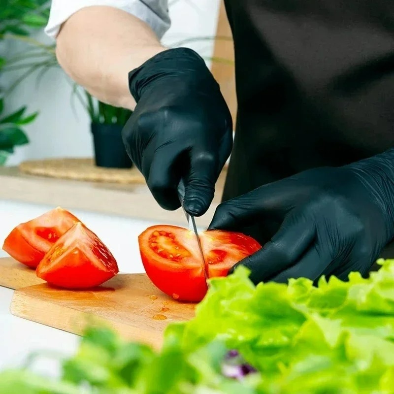 Black Nitrile Gloves Disposabl - Nitrile Mechanic Glove บทวิจารณ์และราคา