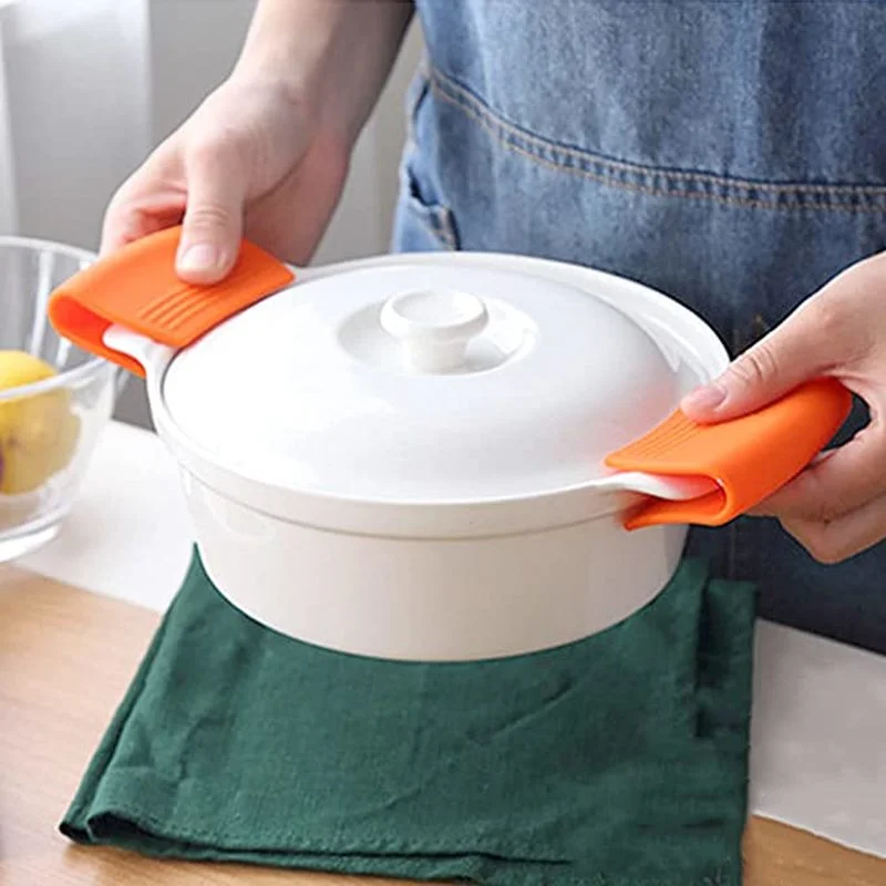 2PCS Silicone Gloves Non Stick - Oven Mitt Silicone บทวิจารณ์และราคา