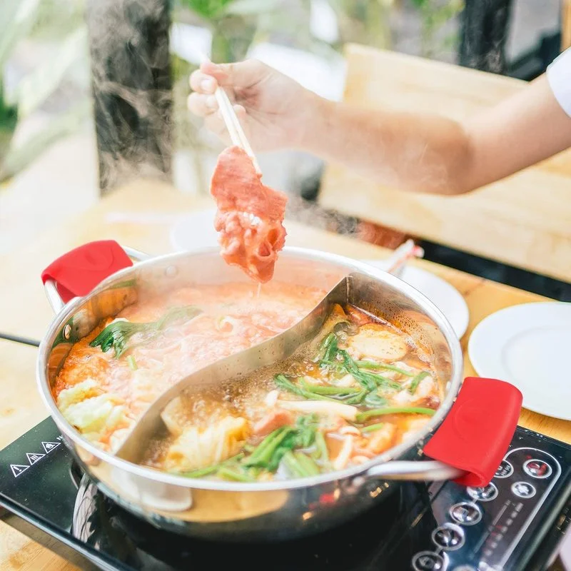 2PCS Silicone Gloves Non Stick - Oven Mitt Silicone บทวิจารณ์และราคา